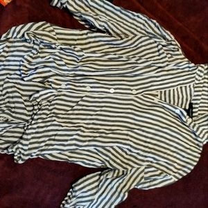 Forever 21 Small Striped Button up